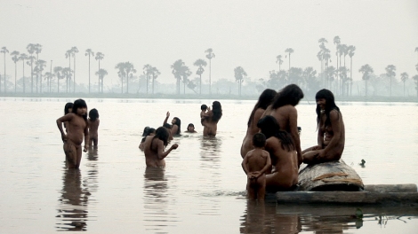Cena de 'As Hiper Mulheres', que leva direção cinematográfica de um índio